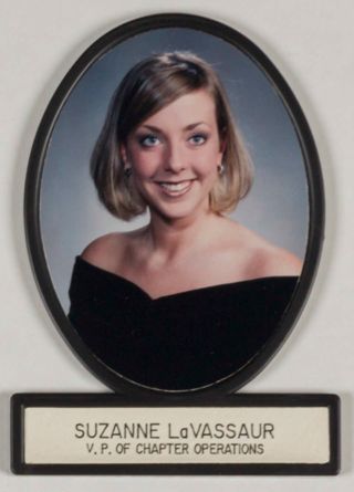 Delta Mu Chapter Composite Detail, Suzanne LaVassaur, 1999-2000