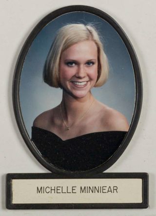 Delta Mu Chapter Composite Detail, Michelle Minniear, 1999-2000