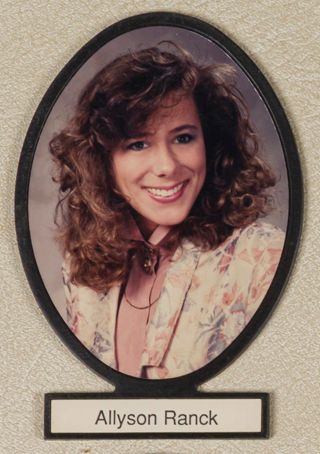 Delta Mu Chapter Composite Detail, Allyson Ranck, 1988-1989