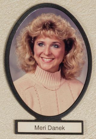 Delta Mu Chapter Composite Detail, Meri Danek, 1988-1989