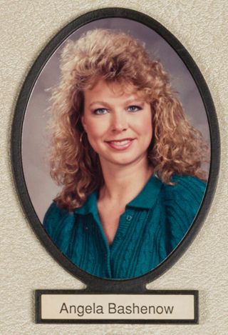 Delta Mu Chapter Composite Detail, Angela Bashenow, 1988-1989