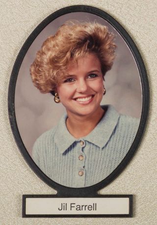 Delta Mu Chapter Composite Detail, Jil Farrell, 1988-1989