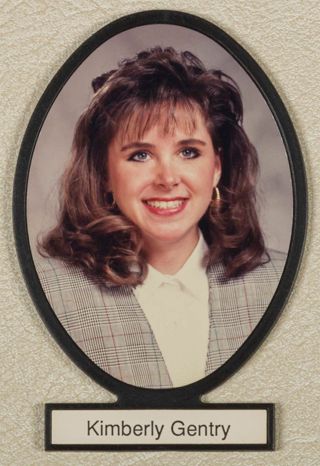 Delta Mu Chapter Composite Detail, Kimberly Gentry, 1988-1989