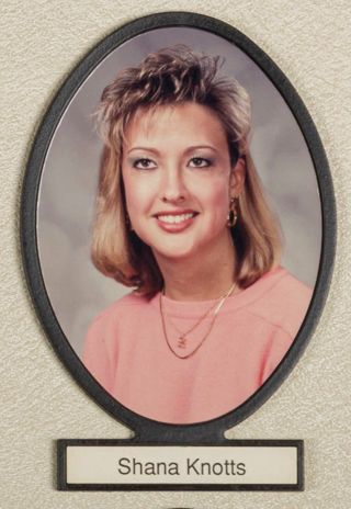 Delta Mu Chapter Composite Detail, Shana Knotts, 1988-1989