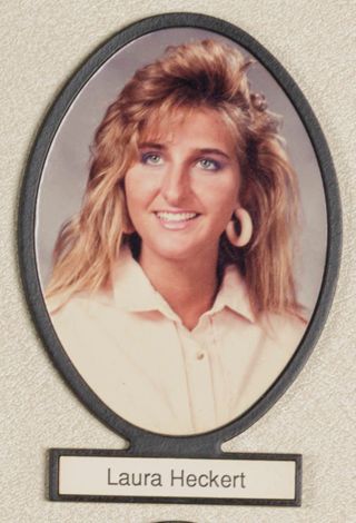 Delta Mu Chapter Composite Detail, Laura Heckert, 1988-1989