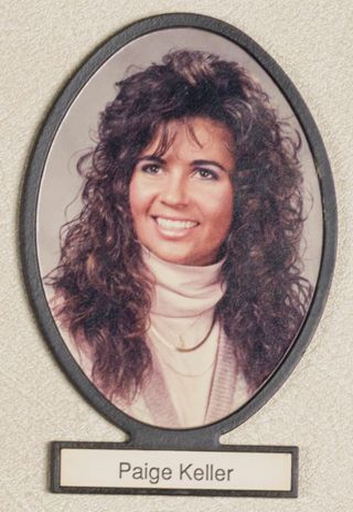 Delta Mu Chapter Composite Detail, Paige Keller, 1988-1989