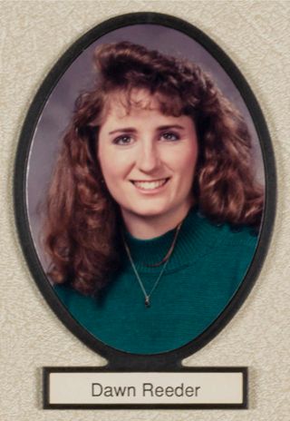 Delta Mu Chapter Composite Detail, Dawn Reeder, 1988-1989