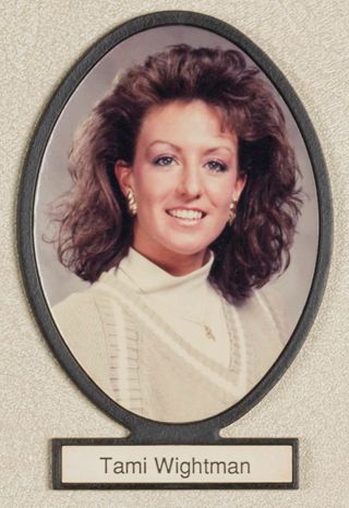 Delta Mu Chapter Composite Detail, Tami Wightman, 1988-1989