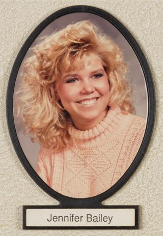 Delta Mu Chapter Composite Detail, Jennifer Bailey, 1988-1989