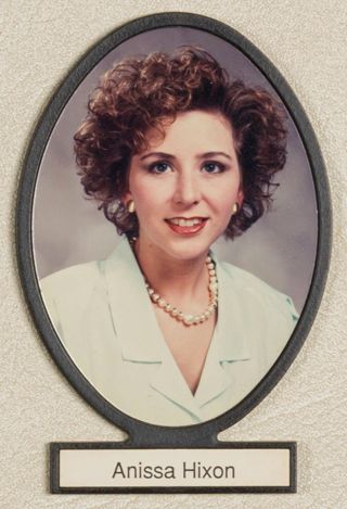 Delta Mu Chapter Composite Detail, Anissa Hixon, 1988-1989