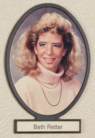 Delta Mu Chapter Composite Detail, Beth Retter, 1988-1989