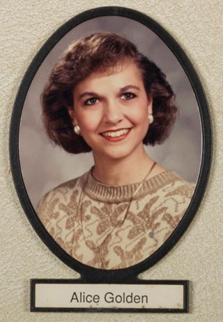 Delta Mu Chapter Composite Detail, Alice Golden, 1988-1989