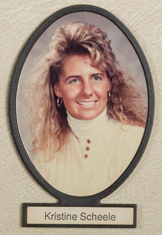 Delta Mu Chapter Composite Detail, Kristine Scheele, 1988-1989