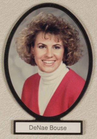 Delta Mu Chapter Composite Detail, DeNae Bouse, 1991-1992