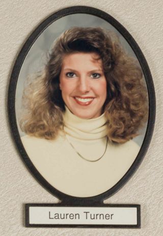 Delta Mu Chapter Composite Detail, Lauren Turner, 1991-1992