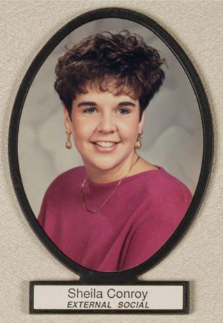 Delta Mu Chapter Composite Detail, Sheila Conroy, 1991-1992