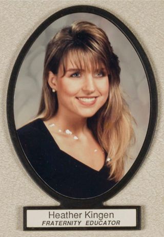 Delta Mu Chapter Composite Detail, Heather Kingen, 1991-1992