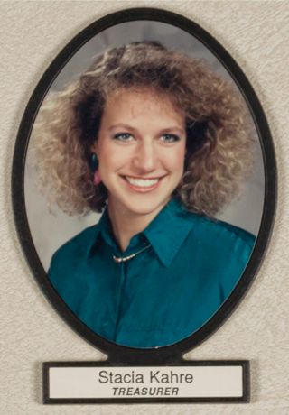Delta Mu Chapter Composite Detail, Stacia Kahre, 1991-1992