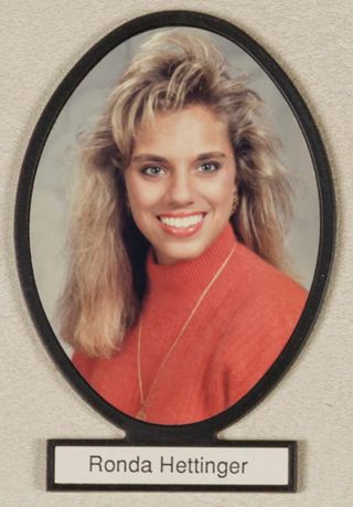 Delta Mu Chapter Composite Detail, Ronda Hettinger, 1991-1992