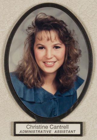 Delta Mu Chapter Composite Detail, Christine Cantrell, 1991-1992