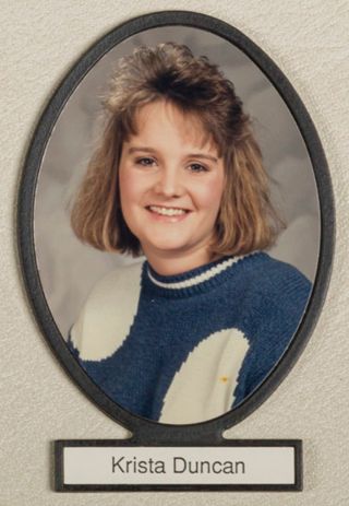 Delta Mu Chapter Composite Detail, Krista Duncan, 1991-1992