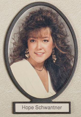 Delta Mu Chapter Composite Detail, Hope Schwantner, 1991-1992