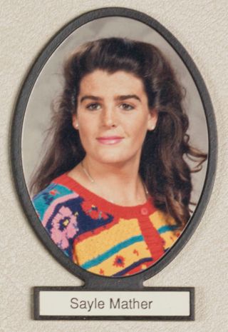 Delta Mu Chapter Composite Detail, Sayle Mather, 1991-1992