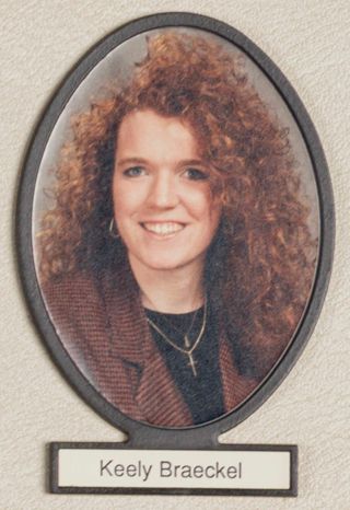 Delta Mu Chapter Composite Detail, Keely Braeckel, 1991-1992