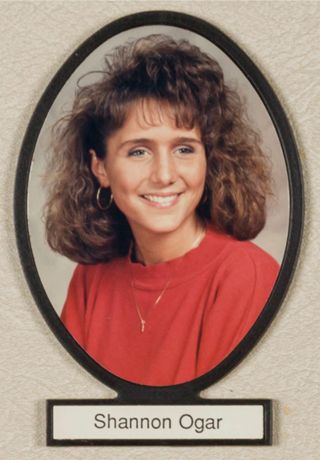 Delta Mu Chapter Composite Detail, Shannon Ogar, 1991-1992