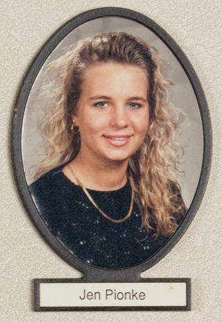 Delta Mu Chapter Composite Detail, Jen Pionke, 1991-1992