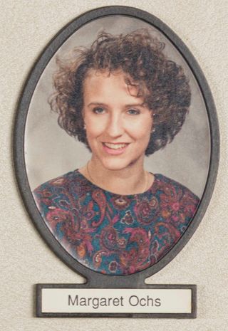 Delta Mu Chapter Composite Detail, Margaret Ochs, 1991-1992