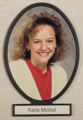 Delta Mu Chapter Composite Detail, Katie Michel, 1991-1992