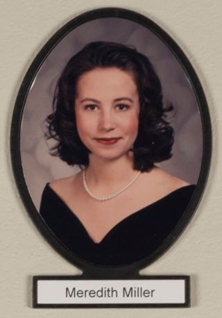 Delta Mu Chapter Composite Detail, Meredith Miller, 1997-1998