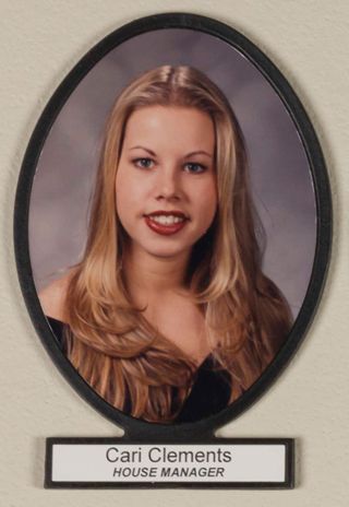 Delta Mu Chapter Composite Detail, Cari Clements, 1997-1998
