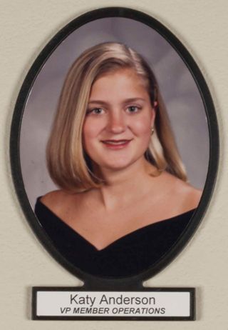 Delta Mu Chapter Composite Detail, Katy Anderson, 1997-1998
