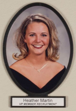 Delta Mu Chapter Composite Detail, Heather Martin, 1997-1998