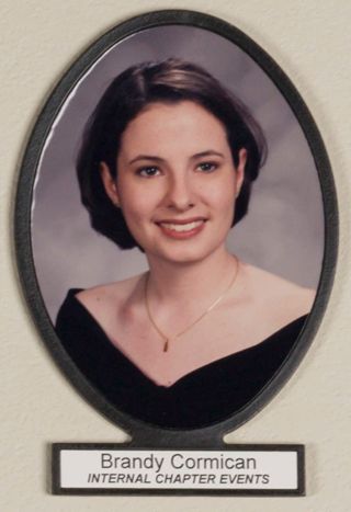 Delta Mu Chapter Composite Detail, Brandy Cormican, 1997-1998