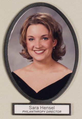 Delta Mu Chapter Composite Detail, Sara Hensel, 1997-1998