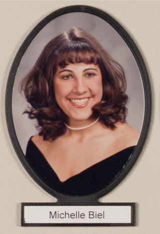 Delta Mu Chapter Composite Detail, Michelle Biel, 1997-1998