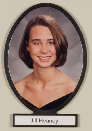 Delta Mu Chapter Composite Detail, Jill Heaney, 1997-1998