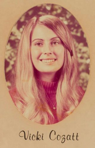 Delta Mu Chapter Composite Detail, Vicki Cozatt, 1974-1975