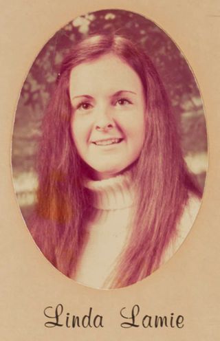Delta Mu Chapter Composite Detail, Linda Lamie, 1974-1975