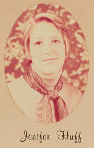 Delta Mu Chapter Composite Detail, Jenifer Huff, 1974-1975