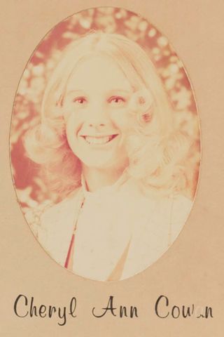 Delta Mu Chapter Composite Detail, Cheryl Ann Cowan, 1974-1975