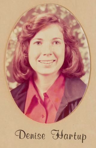 Delta Mu Chapter Composite Detail, Denise Hartup, 1974-1975