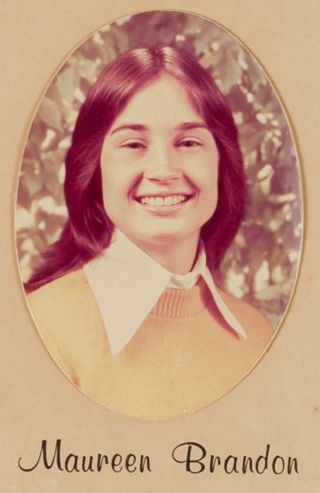 Delta Mu Chapter Composite Detail, Maureen Brandon, 1974-1975