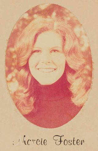 Delta Mu Chapter Composite Detail, Marcie Foster, 1974-1975