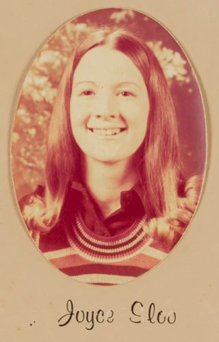 Delta Mu Chapter Composite Detail, Joyce Sloo, 1974-1975