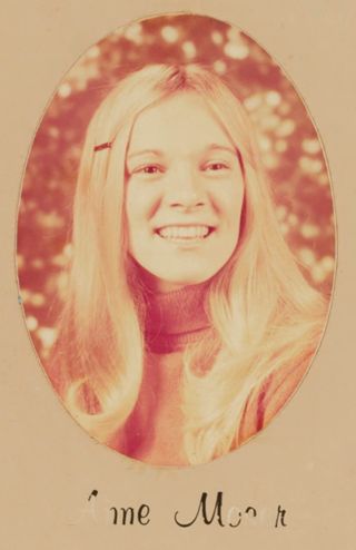 Delta Mu Chapter Composite Detail, Anne Moser, 1974-1975