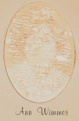 Delta Mu Chapter Composite Detail, Ann Wimmer, 1974-1975